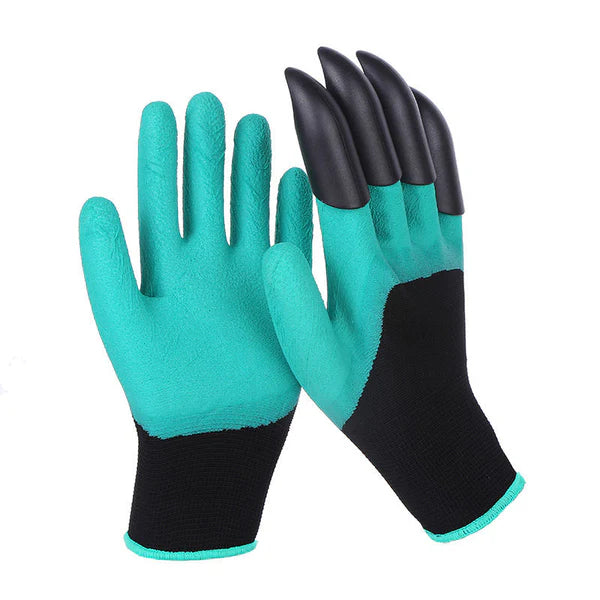 Waterproof Gardening Gloves with Claws – Durable Latex Grip for Digging & Planting
